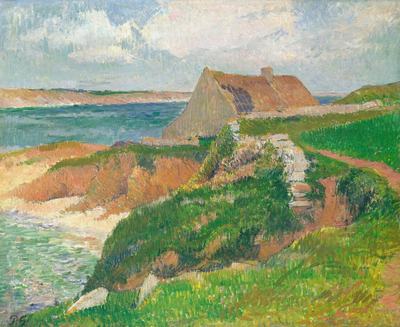 A ilha de Raguenez, na Bretanha - Henry Moret