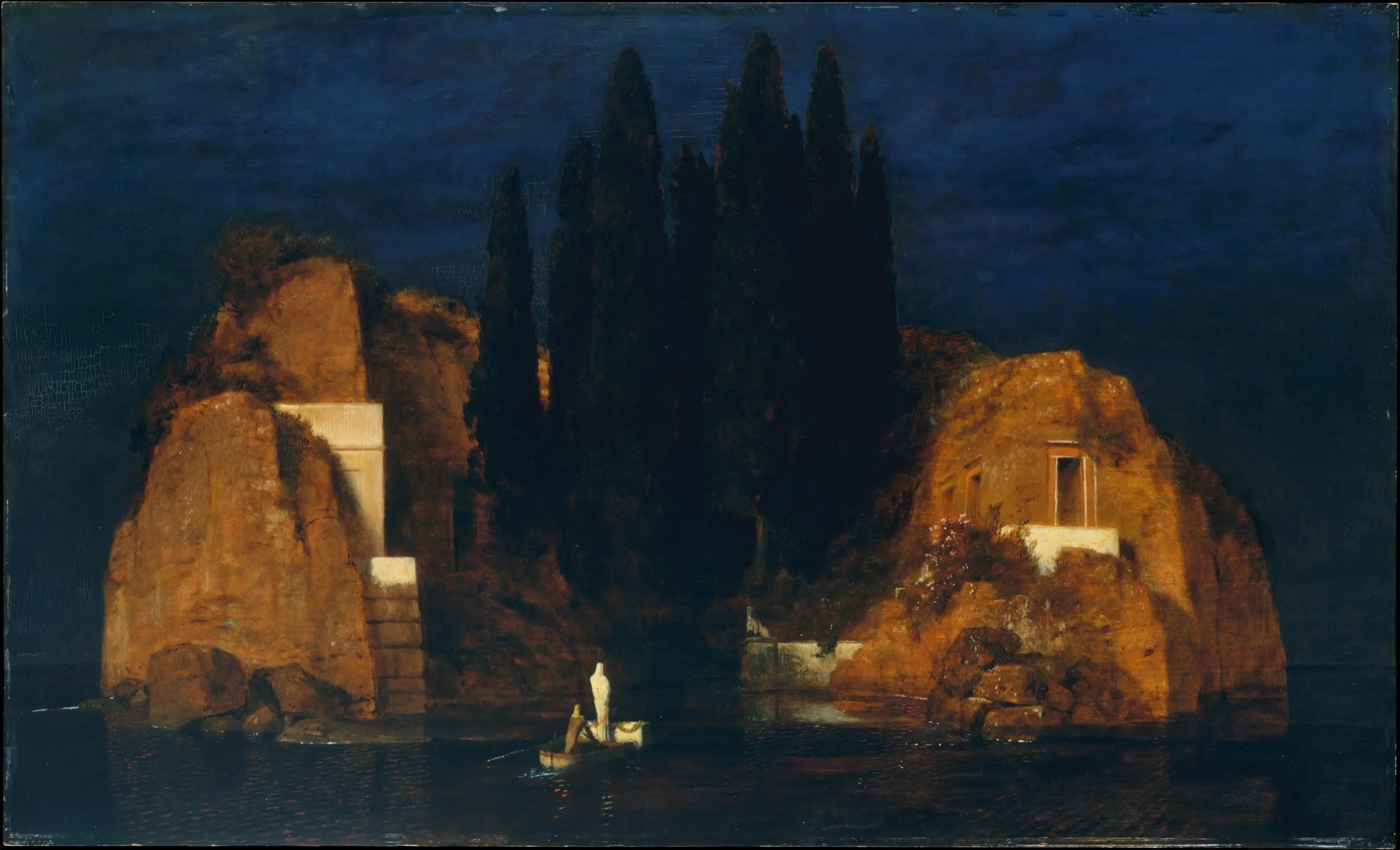 L’Île des morts - Arnold Böcklin - Alpha Reproduction