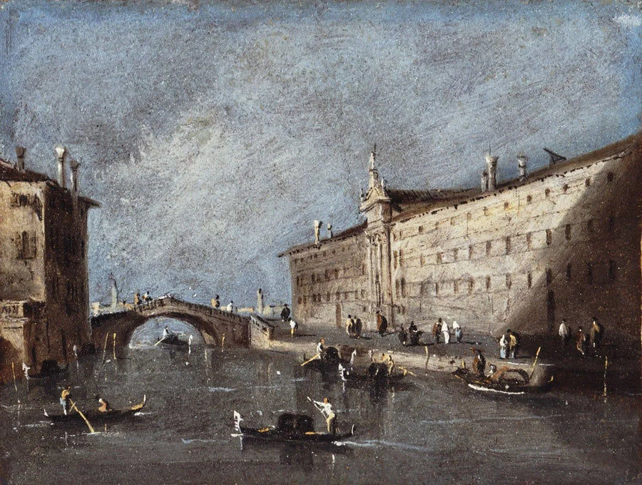 Ilha S. Cristoforo de Murano - Francesco Guardi
