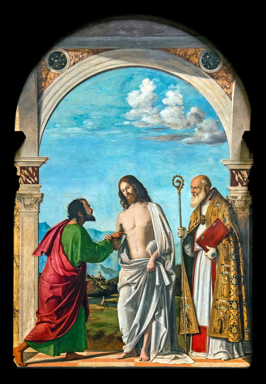 A incredulidade de Santo Tomé - Cima da Conegliano
