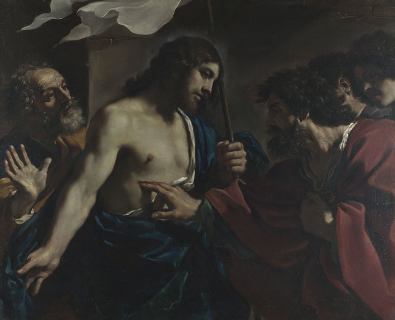A Incredulidade de Santo Tomé - Guercino