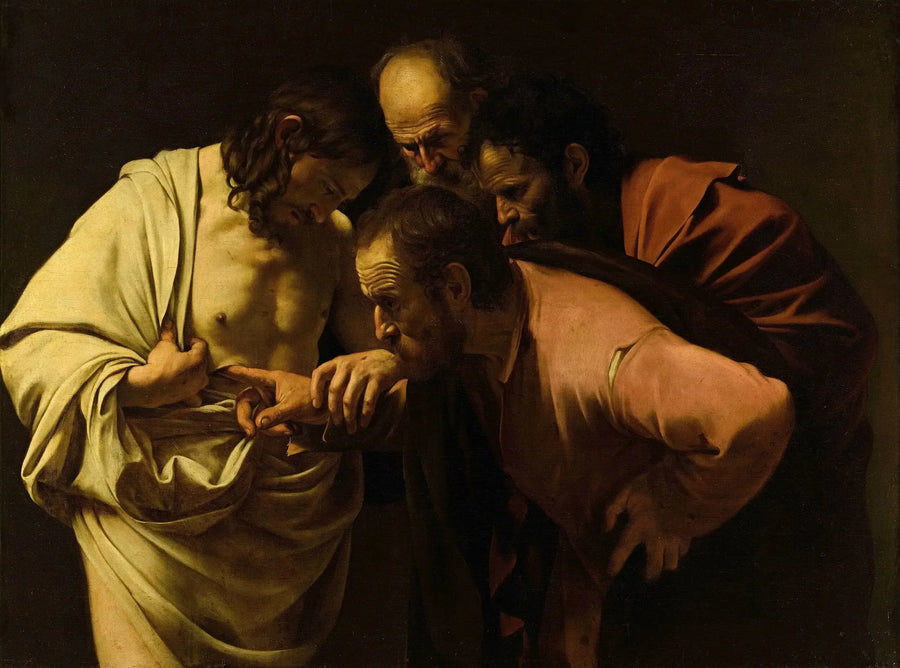A Incredulidade de São Tomé - Caravaggio