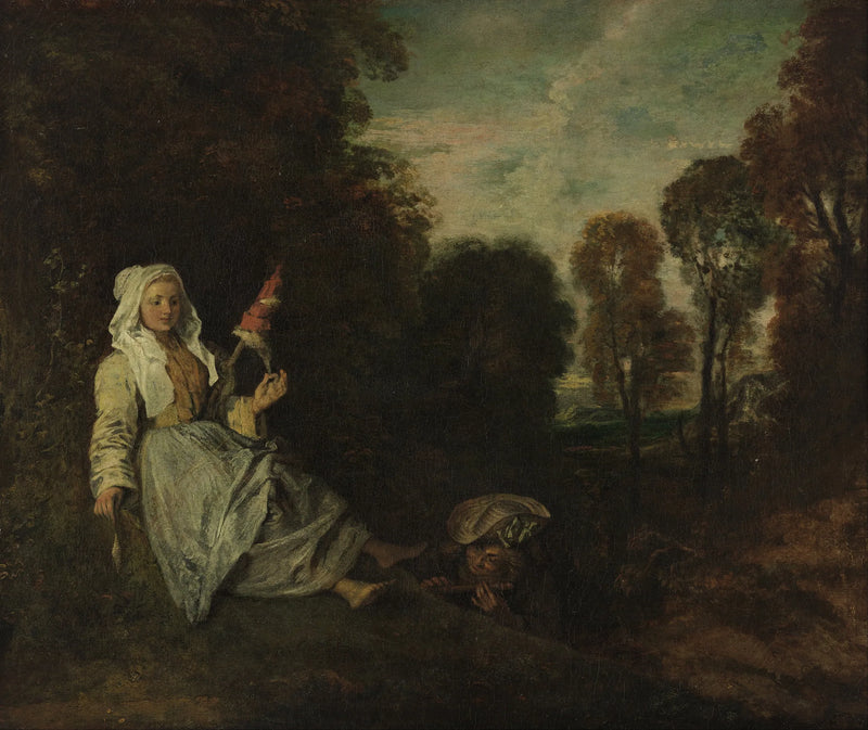 O Indiscreto - Antoine Watteau
