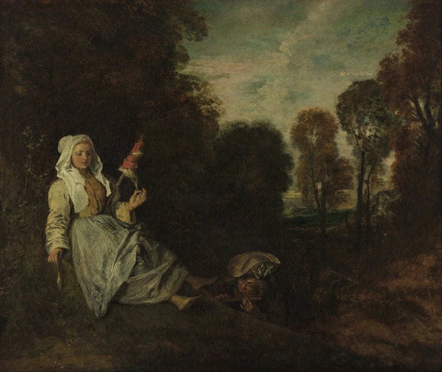 O Indiscreto - Antoine Watteau