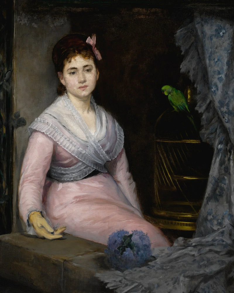 A indolência - Eva Gonzalès
