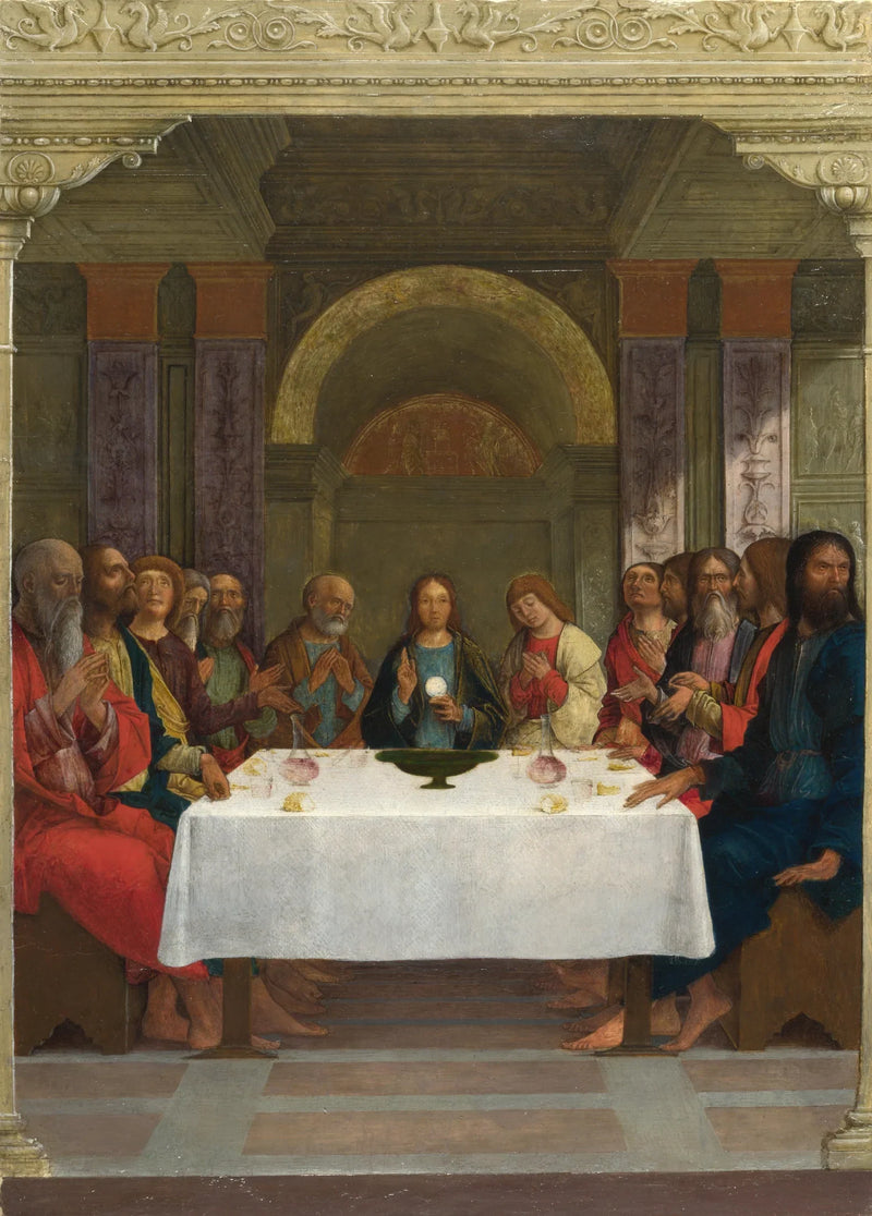 A instituição da Eucaristia - Ercole de’ Roberti