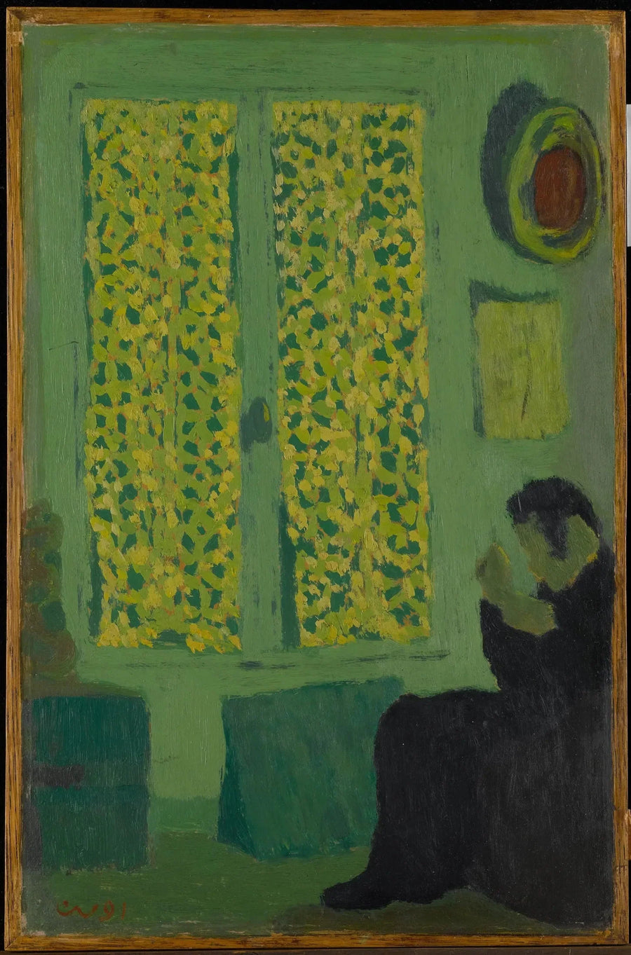 O Interior Verde - Édouard Vuillard