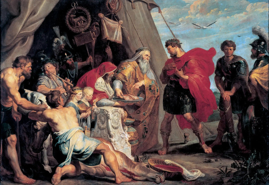 A interpretação da vítima - Peter Paul Rubens