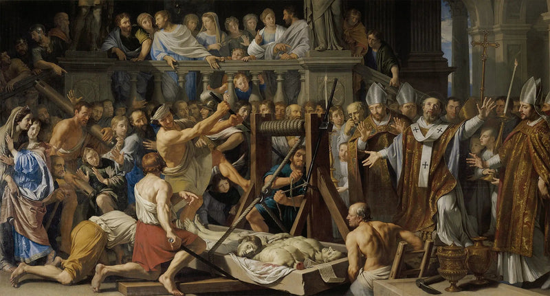 A invenção das relíquias de São Gervásio e São Protásio - Philippe de Champaigne
