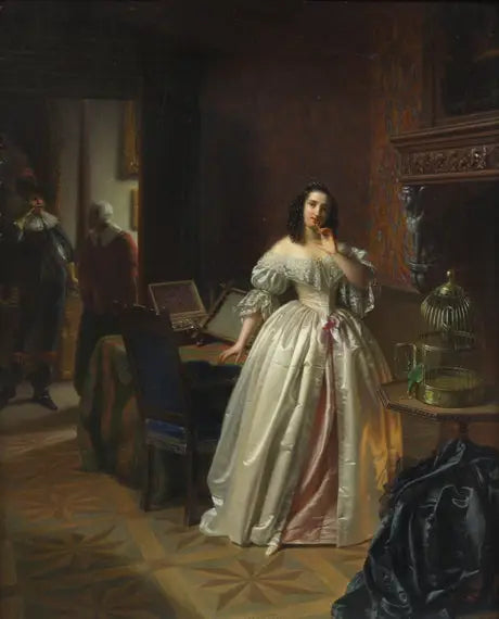 O Convidado - Eugène Delacroix