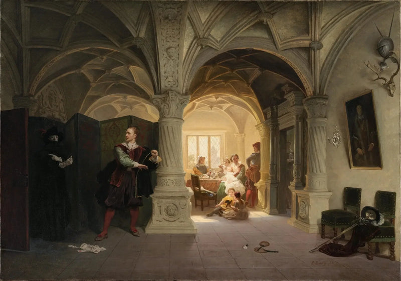 A Invocação - Emanuel Leutze