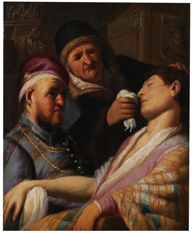 O Olfato, ou o paciente inconsciente - Rembrandt