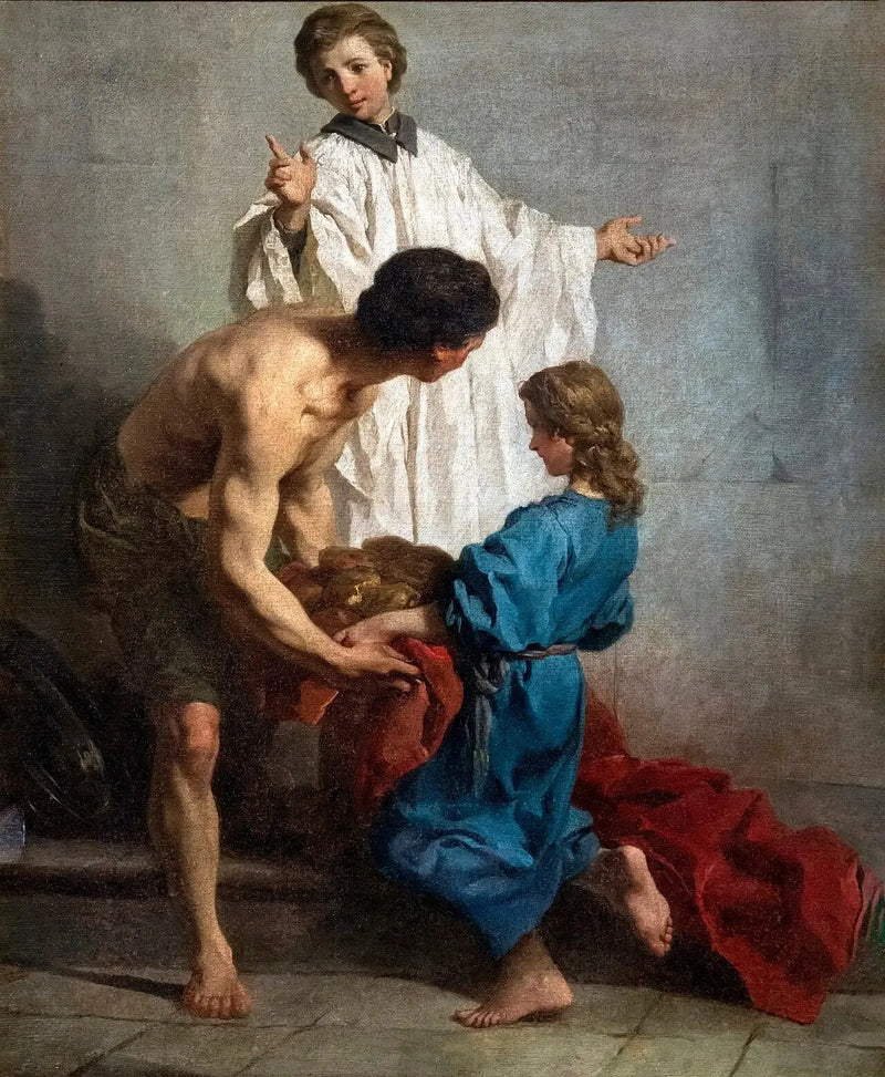 A oferta dos pães - Pierre Subleyras