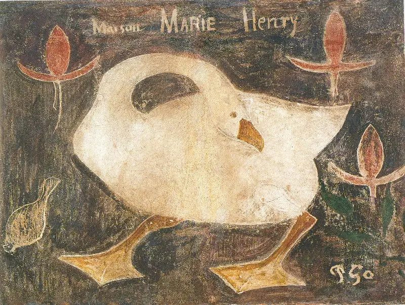 A Gansa - Paul Gauguin