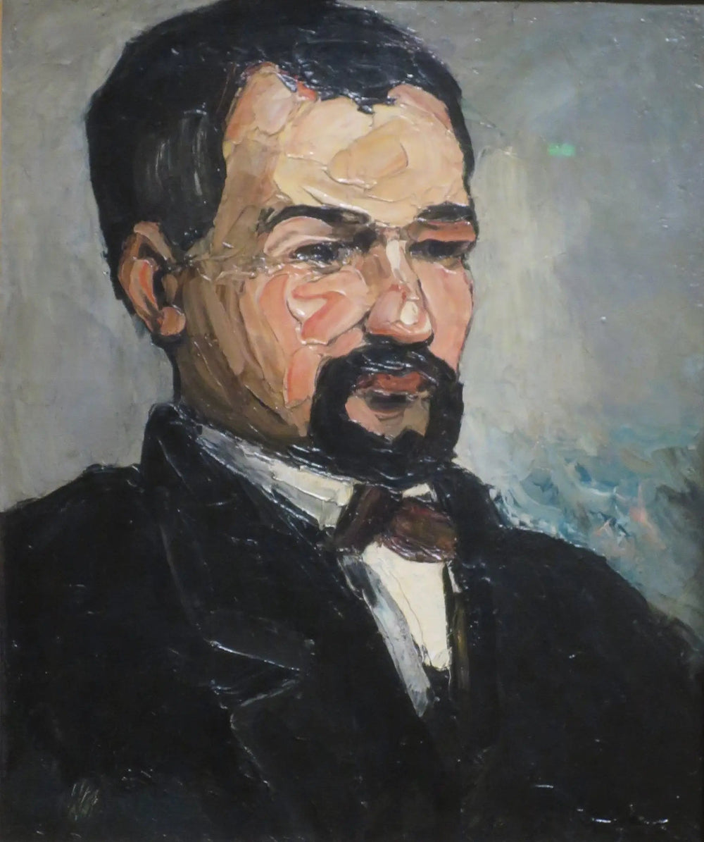 Reproduction du tableau « L'Oncle Dominique - Paul Cézanne » par Alpha Reproduction en peinture à l’huile