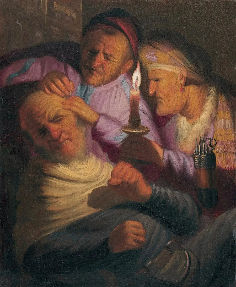 A Operação (Alegoria do Toque) - Rembrandt