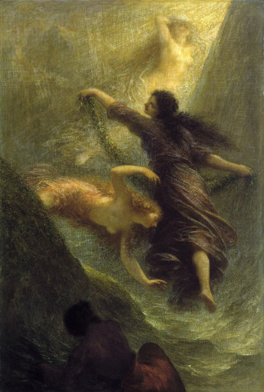 Ouro do Reno - Henri Fantin-Latour