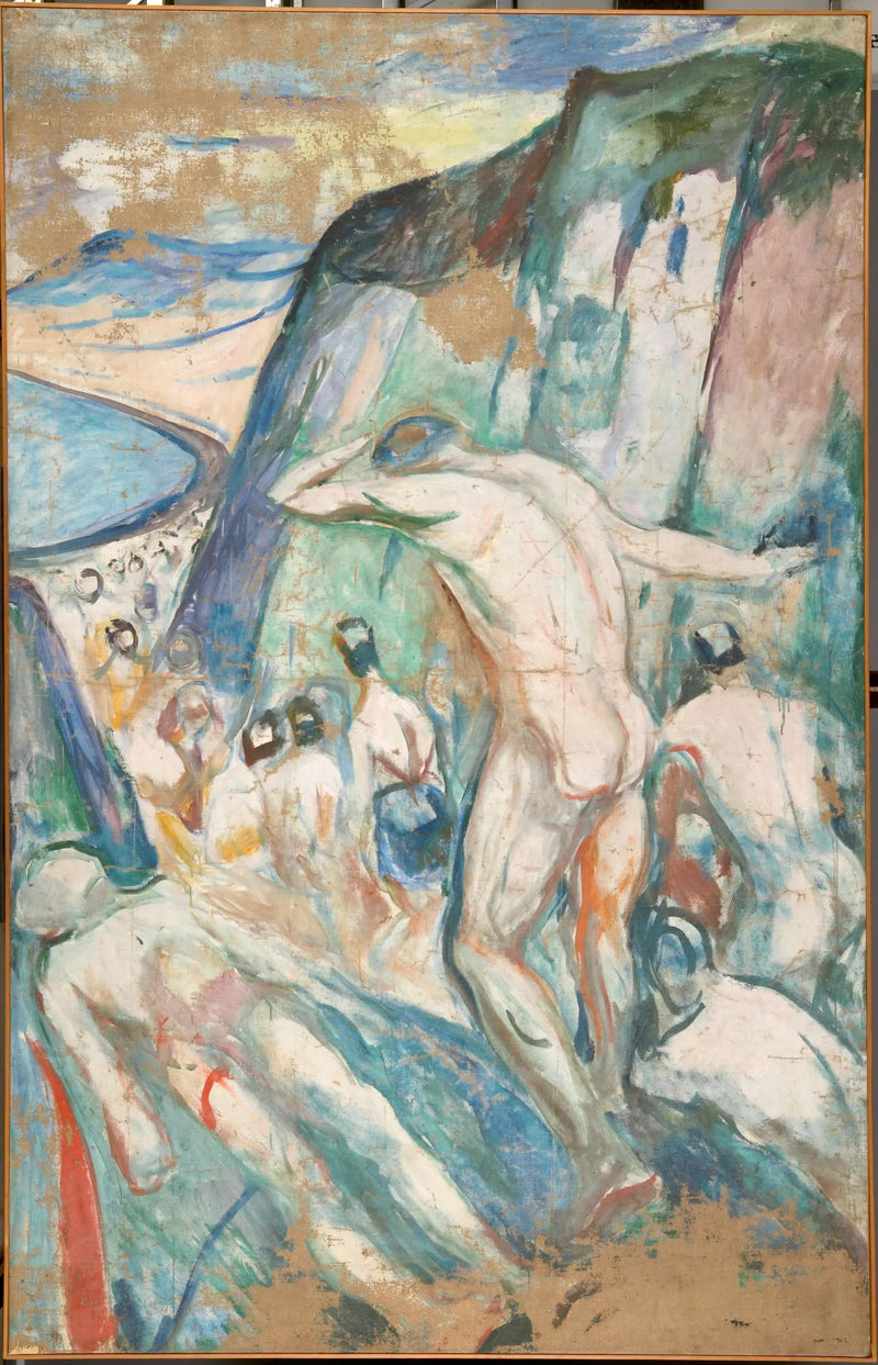 A Tempestade: parte direita - Edvard Munch
