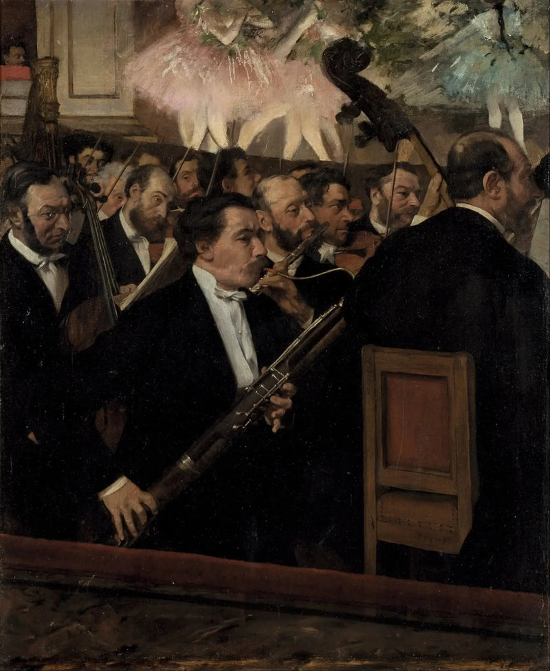 A Orquestra da Ópera - Edgar Degas