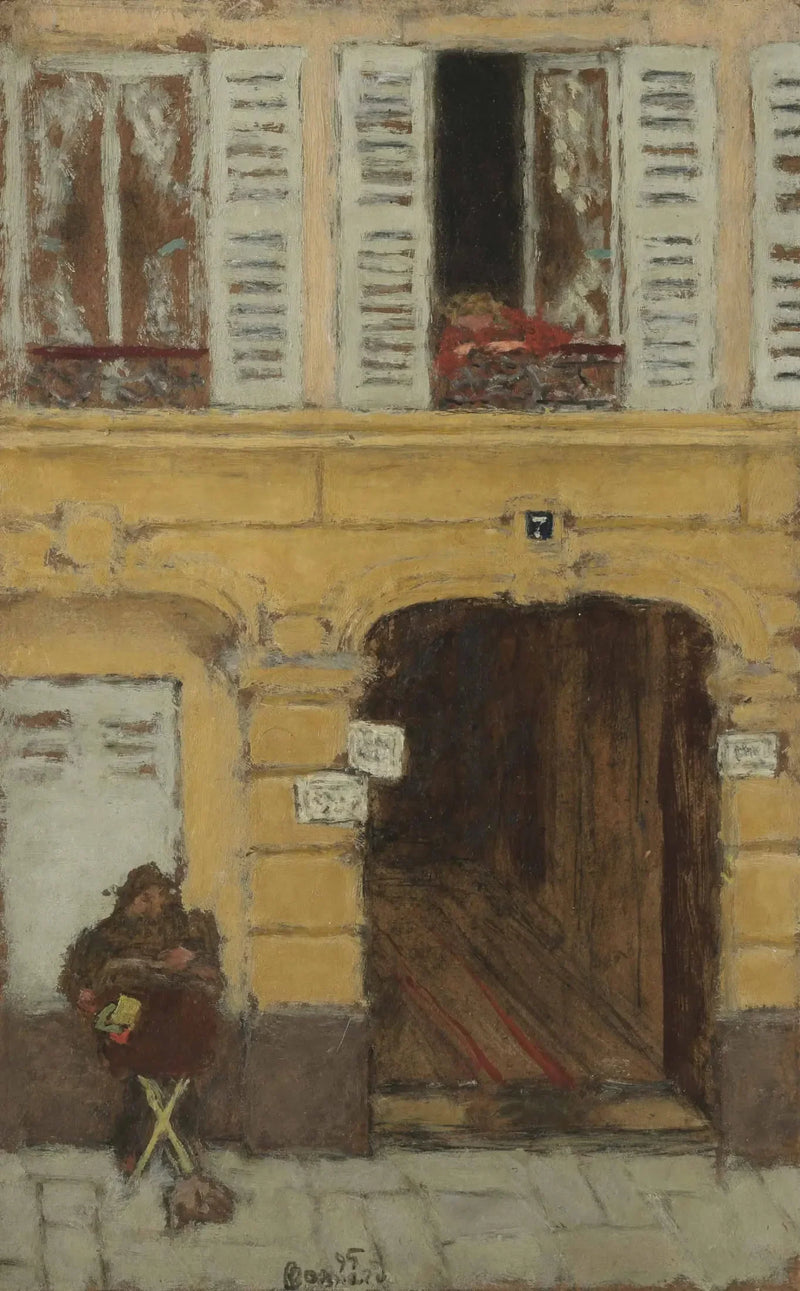O órgão de Barbarie - Pierre Bonnard
