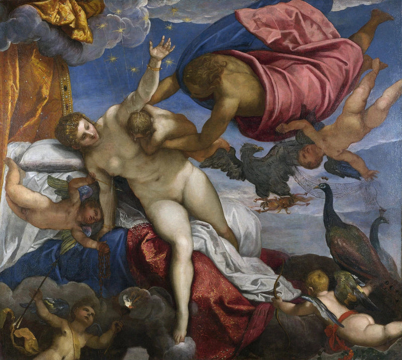 A Origem da Via Láctea - Jacopo Tintoretto