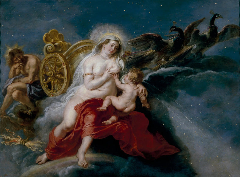 A Origem da Via Láctea - Peter Paul Rubens
