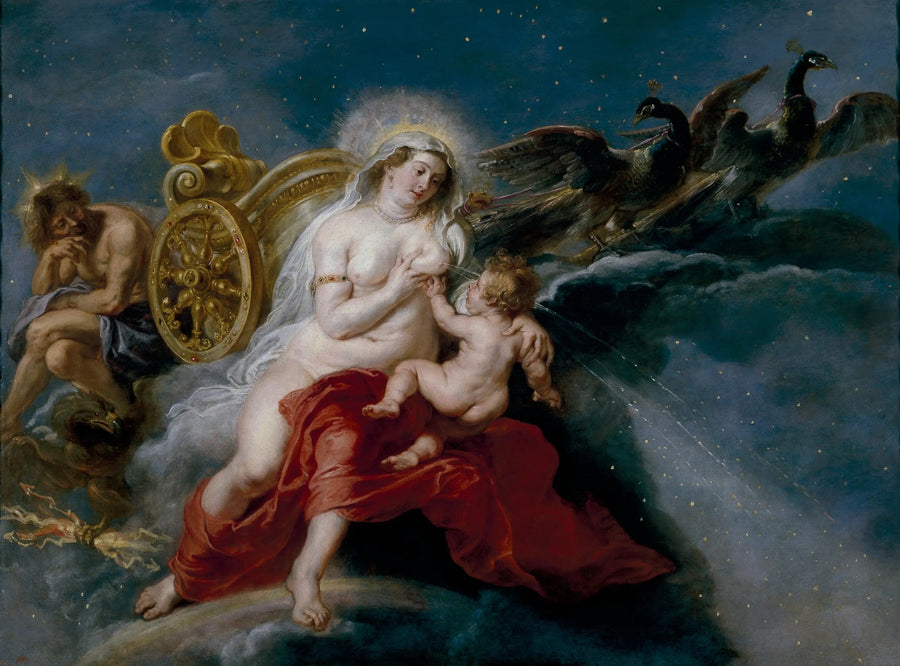 A Origem da Via Láctea - Peter Paul Rubens