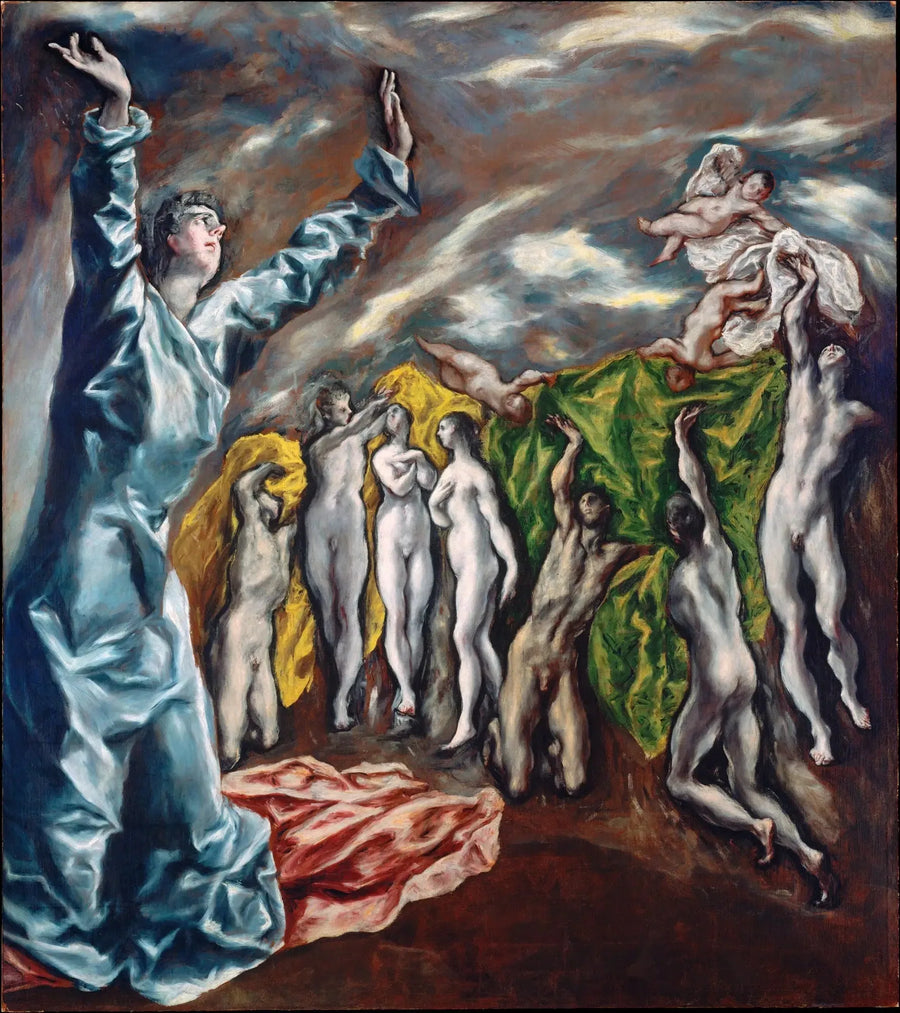 A abertura do quinto selo - El Greco