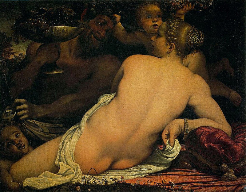 A Bacchant - Annibale Carracci