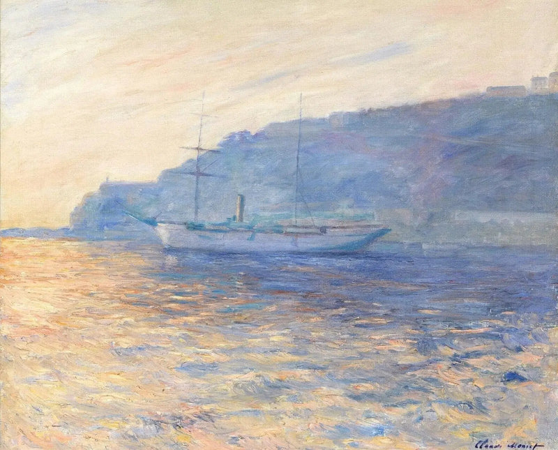 A Baía de Mônaco - Claude Monet