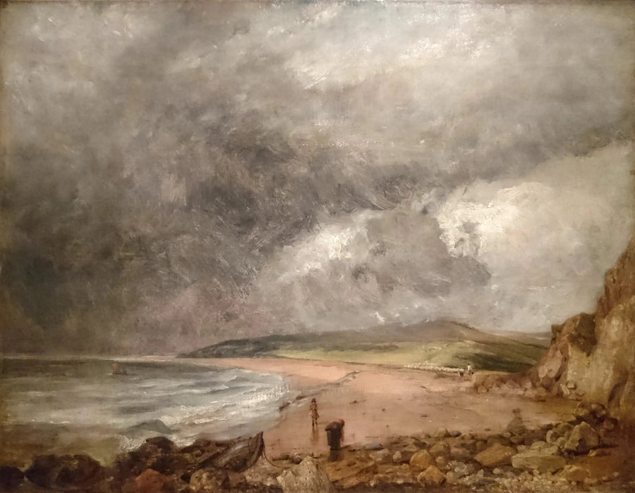 A Baía de Weymouth à aproximação da tempestade - John Constable