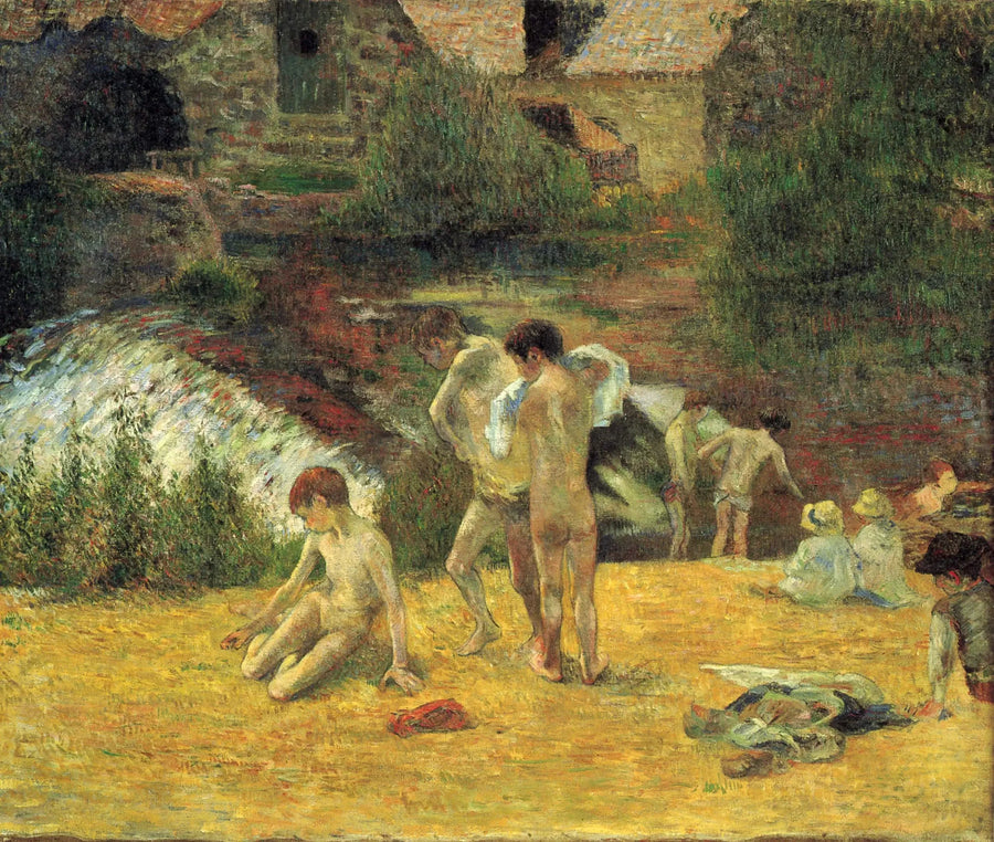 O Banho no Moinho do Amor - Paul Gauguin