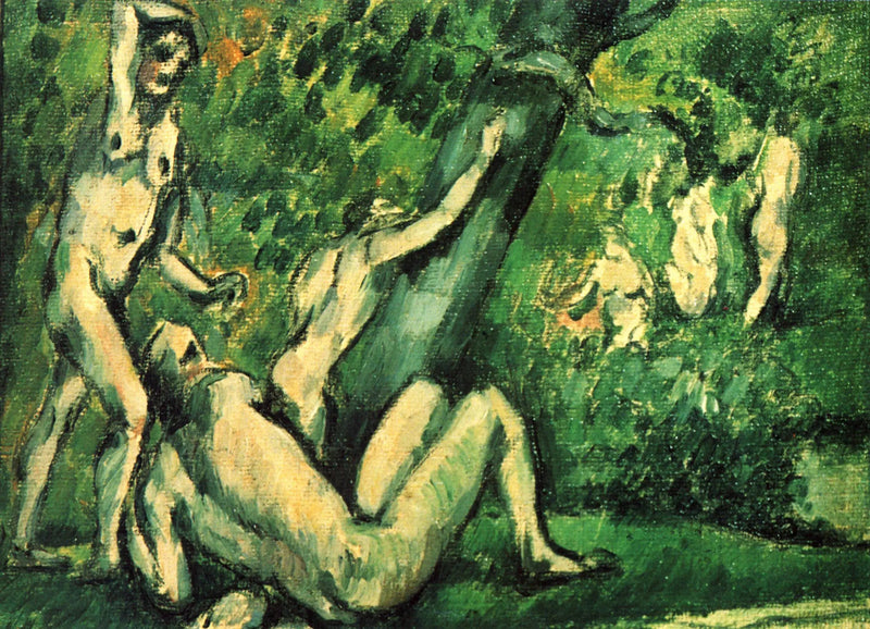 O banho - Paul Cézanne