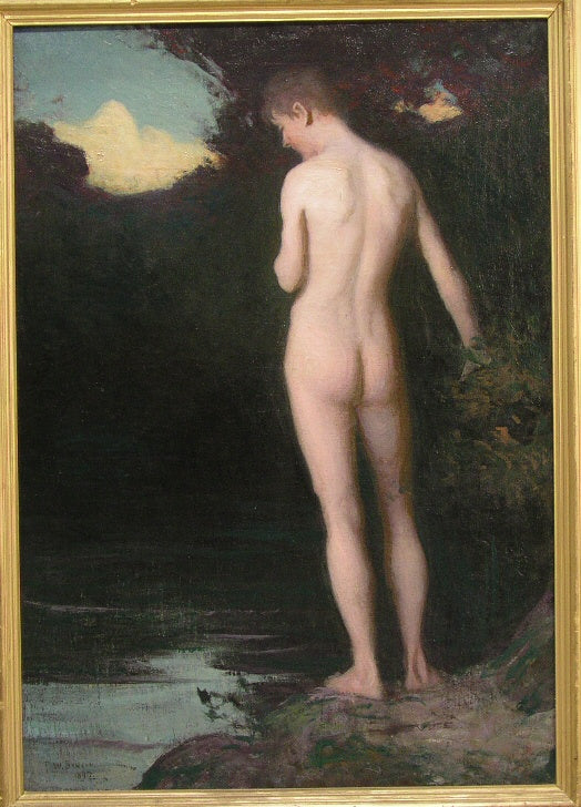 A Banhista - Frank Weston Benson