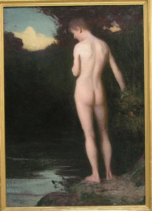 A Banhista - Frank Weston Benson