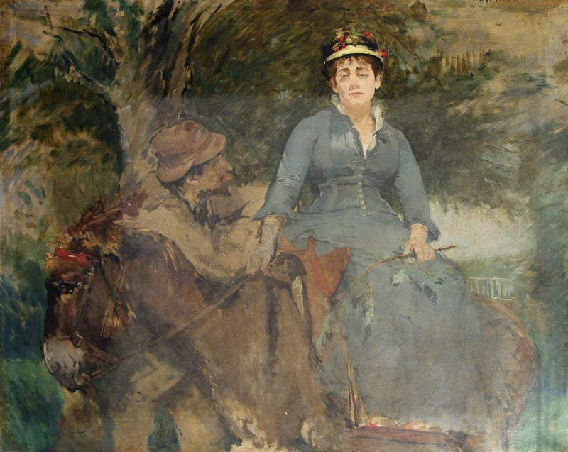 Passeio de lomba - Eva Gonzalès
