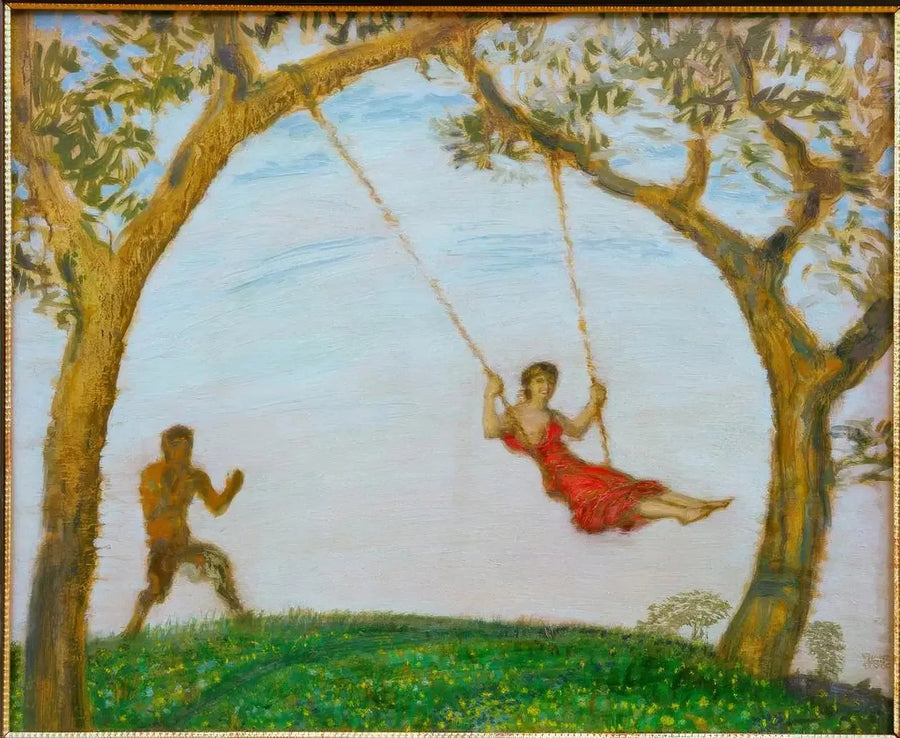 A Balança - Franz von Stuck