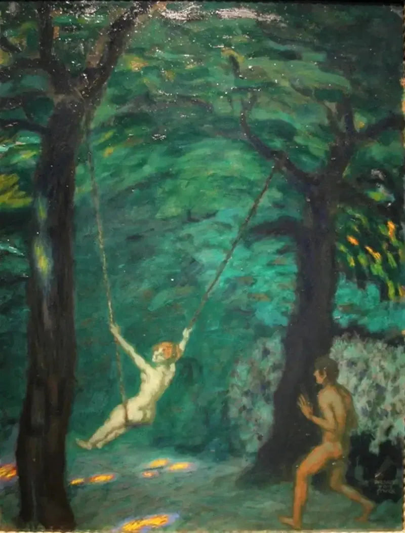 A Balança - Franz Von Stuck