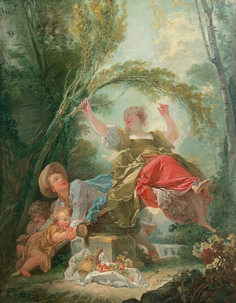 A Balança - Jean-Honoré Fragonard