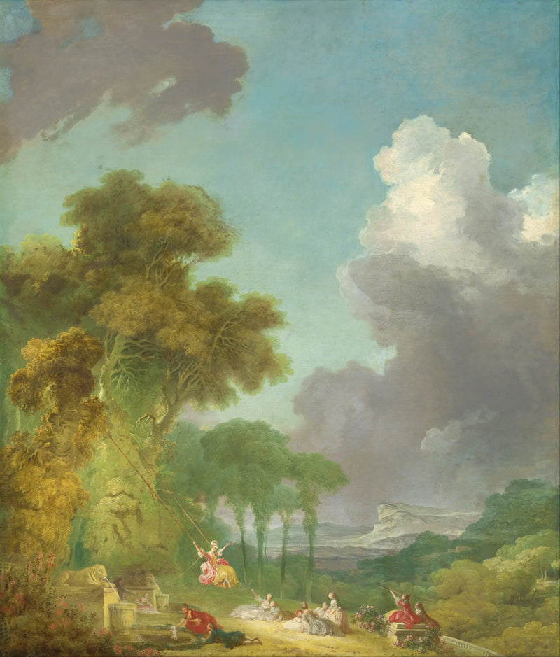 A Balançoire - Jean-Honoré Fragonard