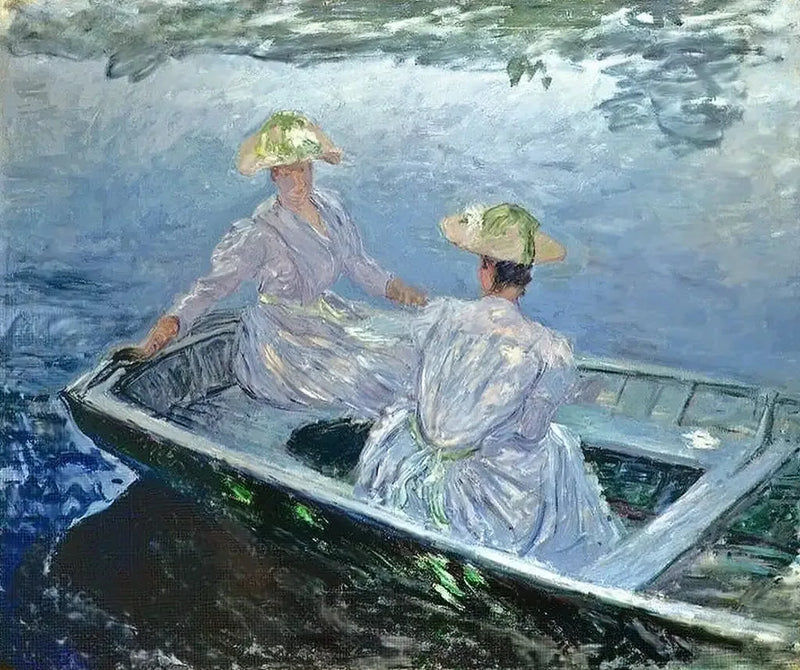 O Barco Azul - Claude Monet