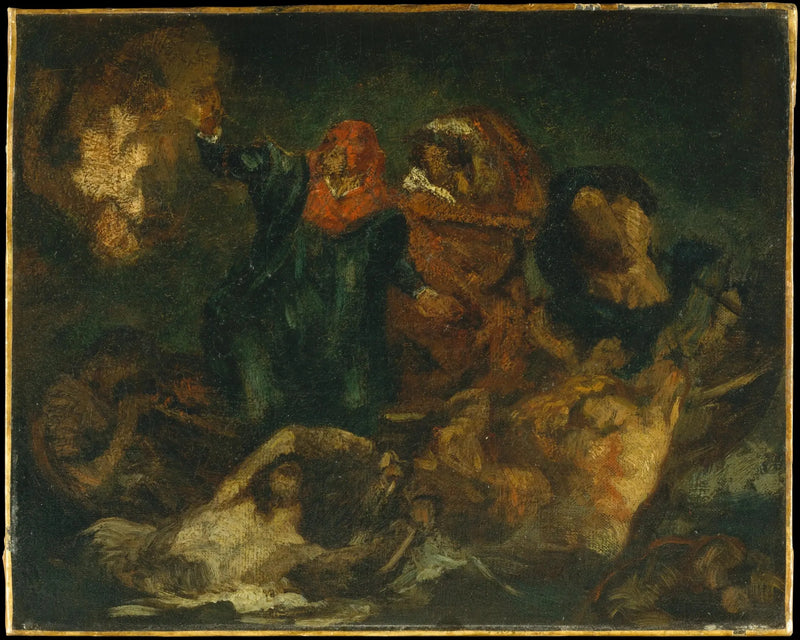 A barca de Dante - Édouard Manet