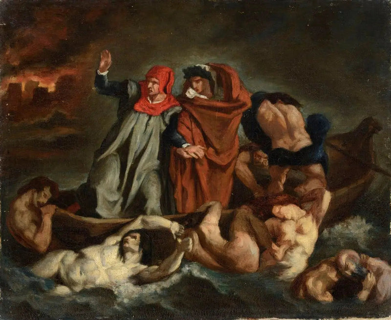 A Barca de Dante - Édouard Manet