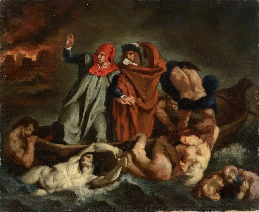 A Barca de Dante - Édouard Manet
