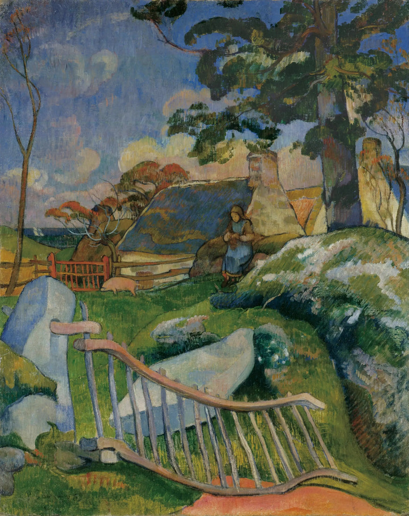 A Barreira - Paul Gauguin