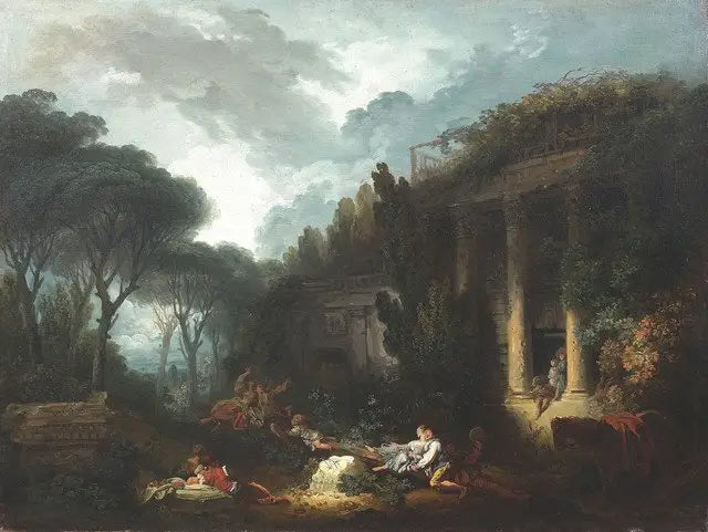 A Balança - Jean-Honoré Fragonard