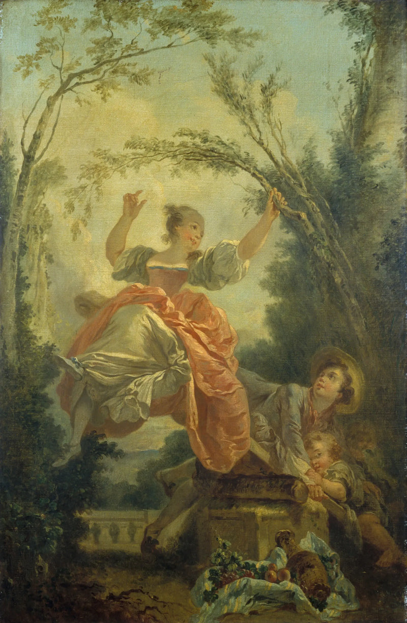 A Balança - Jean-Honoré Fragonard
