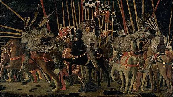 La Bataille de San Romano - Paolo Uccello
