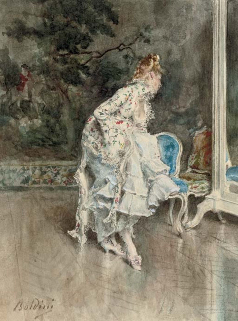 A beleza diante do espelho - Giovanni Boldini