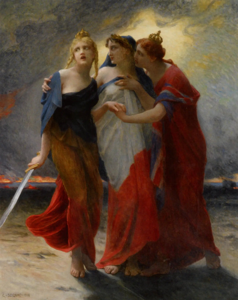 Bélgica, França e Inglaterra diante da invasão alemã - Guillaume Seignac